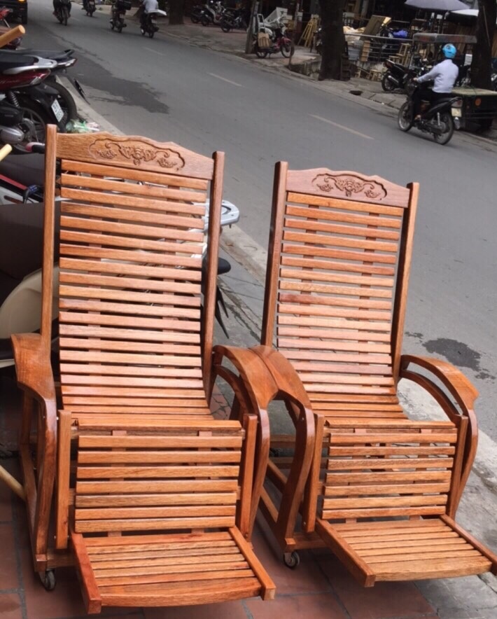 Ghế thư giãn gỗ lim, gỗ dổi giá xuất buôn G4588